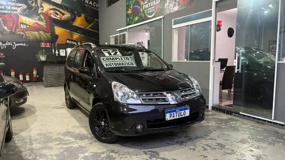 NISSAN GRAND LIVINA 1.8 SL 16V FLEX 4P AUTOMÁTICO NISSAN GRAND LIVINA 1.8 SL 16V FLEX 4P AUTOMÁTICO